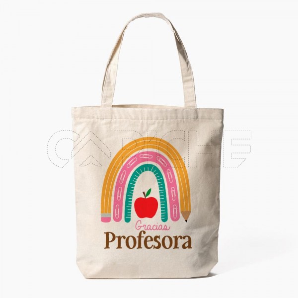 Saco Tote Bag Gracias  Auxiliar