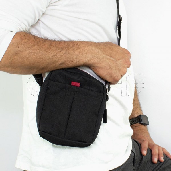 Bolso Hombre Armilar Negro