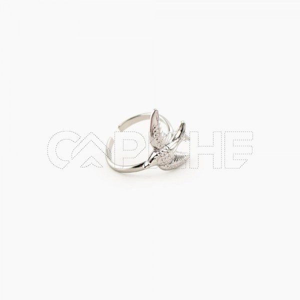 Anillo em acero Andorinha