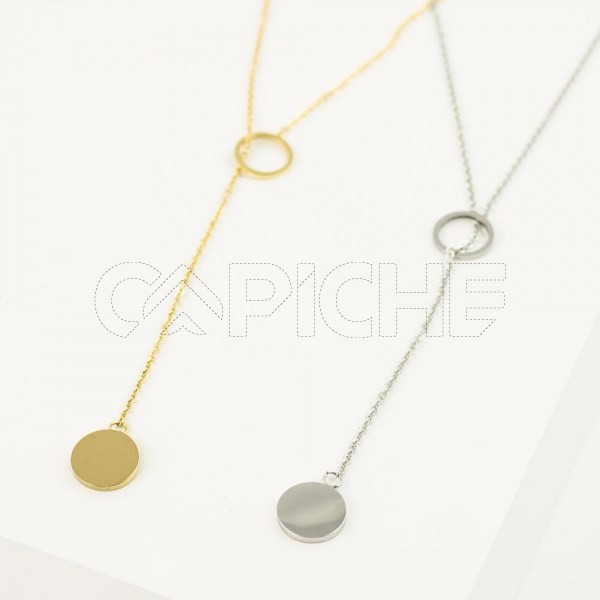 Collar en acero Circle 2