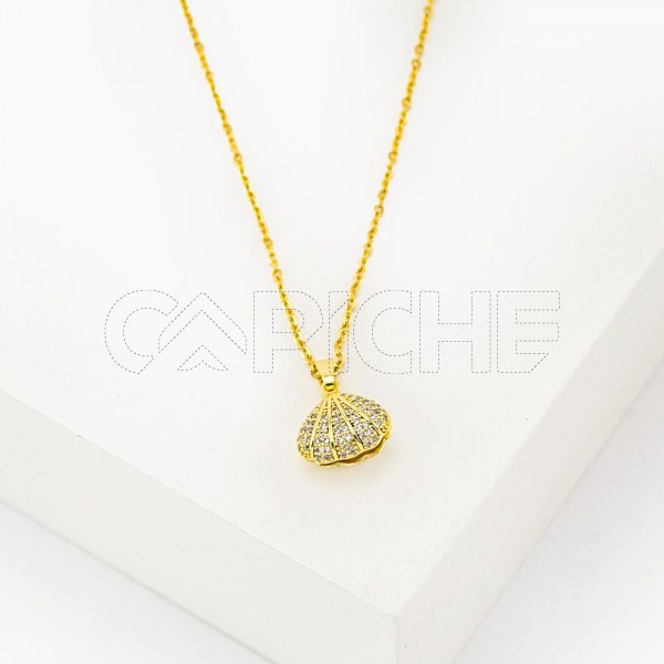 Collar em acero Ostra