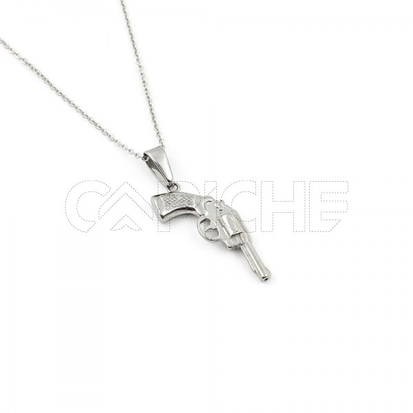 Collar en acero Revolver