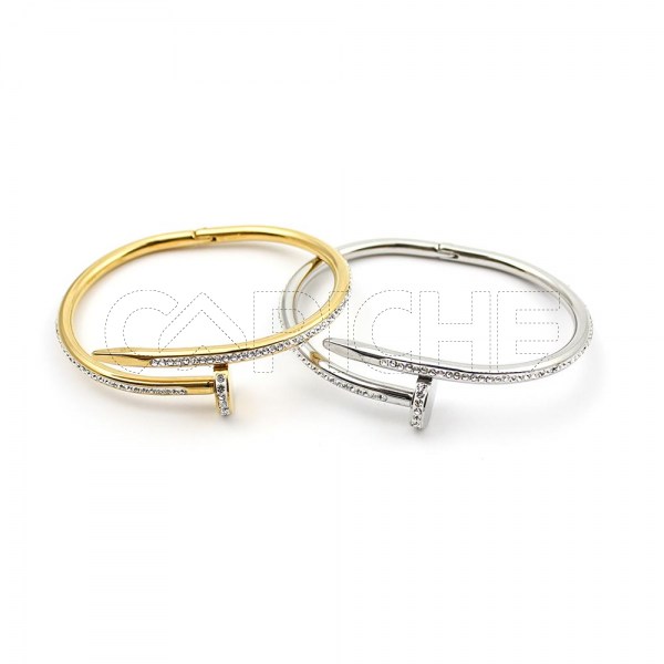 Pulsera en acero Clavo