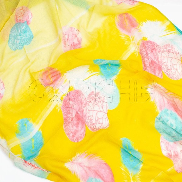 Pañuelo Hoja Amarillo