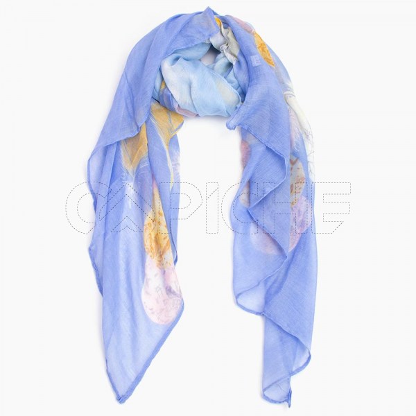 Pañuelo Hoja Azul