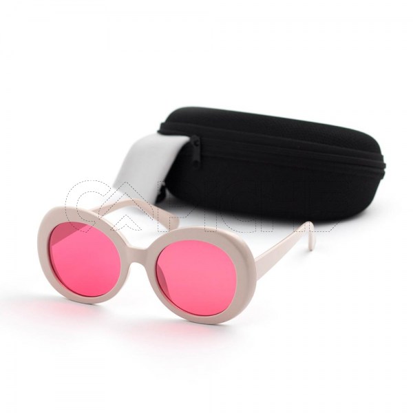 Gafas de Sol GGRound Crema