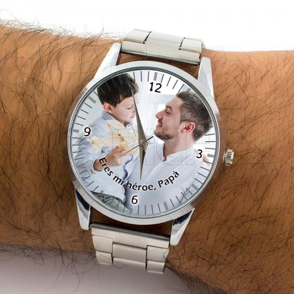 Reloj con Foto Personalizado Masculino
