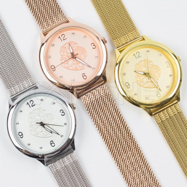 Reloj en acero Viana