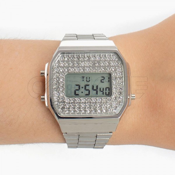 Reloj Digit Shine Silver