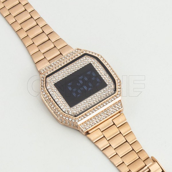 Reloj  Digital Sparkle Rose Gold