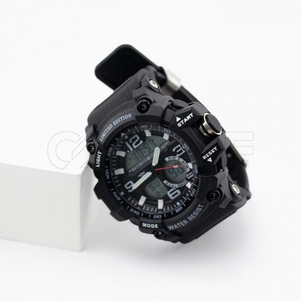 Reloj Digital e analógico Araponga Black