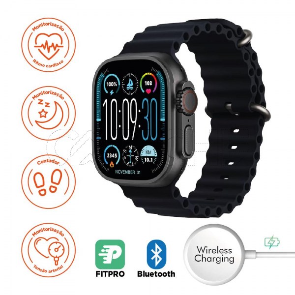 Reloj Smatwatch Black