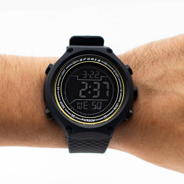 Reloj Digital Gael Yellow