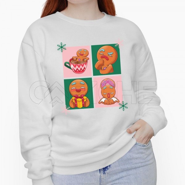 Sudadera Bolacha Gengibre