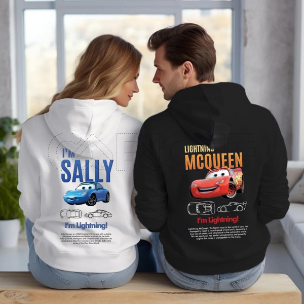 Sudadera Pareja Faísca Mcqueen