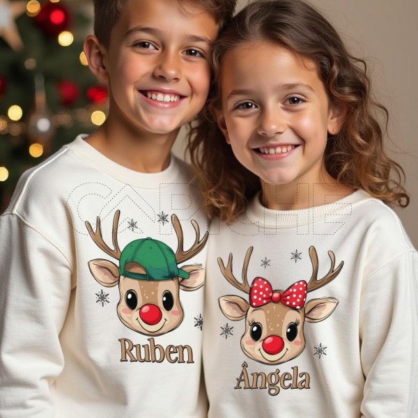 Sudadera Renos Navidadícias