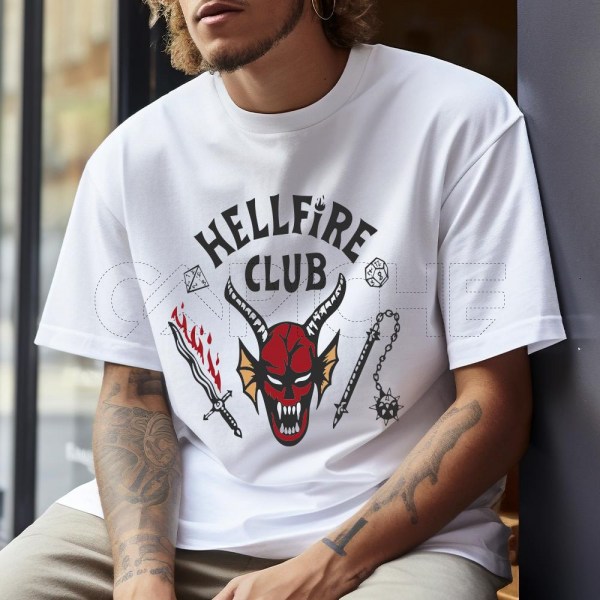 Camiseta Hellfire Club StrangerThings