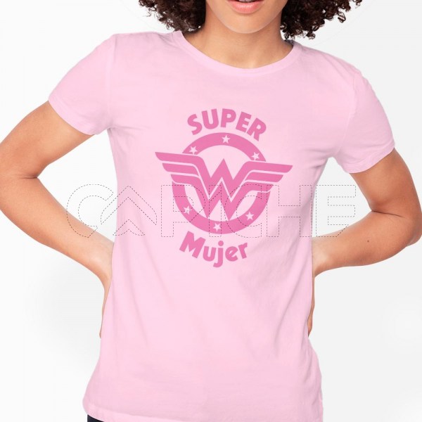 Camiseta Mujer Edição Limitada Super Mujer