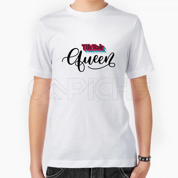 Camiseta Niño Tiktok Queen
