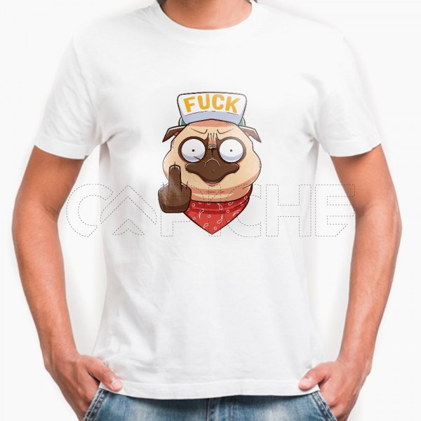 Camiseta Hombre F*ck Pug