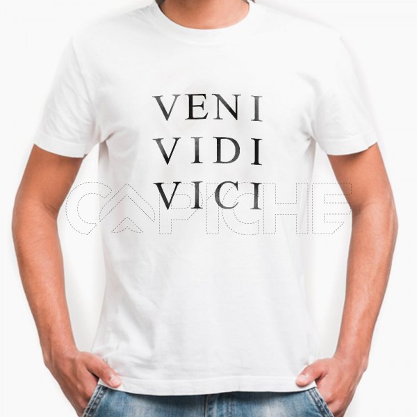 Camiseta Hombre Veni Vidi Vici