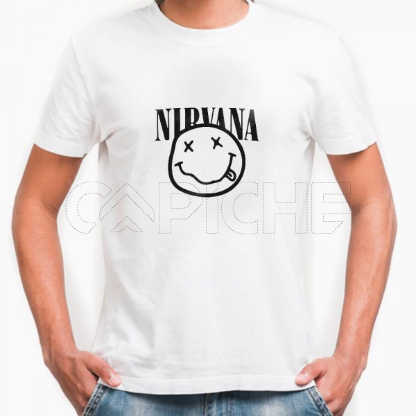Camiseta Hombre Nirvana