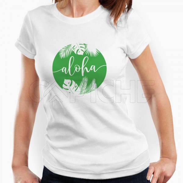 Camiseta Mujer Aloha
