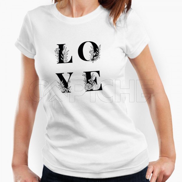 Camiseta Mujer Love