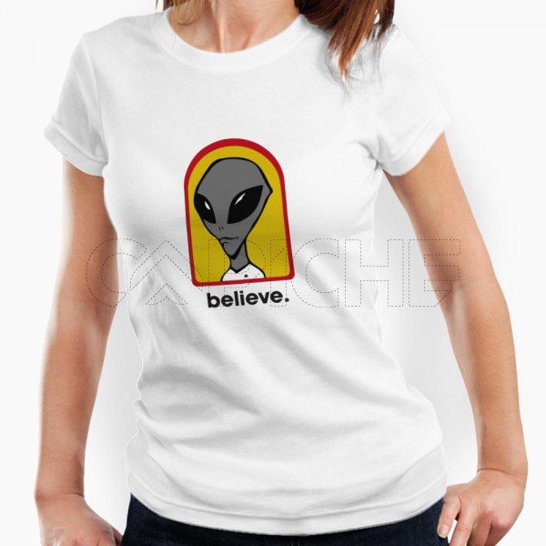 Camiseta Mujer Alien