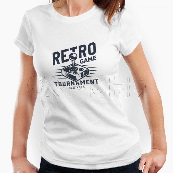 Camiseta Mujer Retro Game