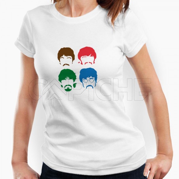 Camiseta Mujer The Beatles