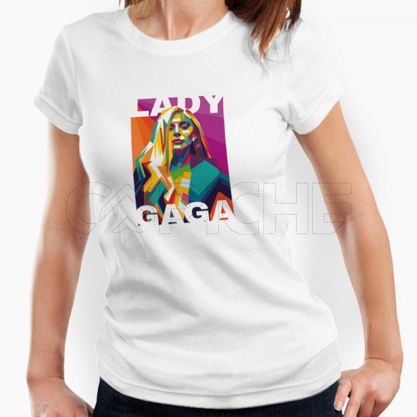 Camiseta Mujer Lady Gaga