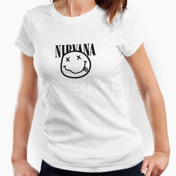 Camiseta Mujer Nirvana