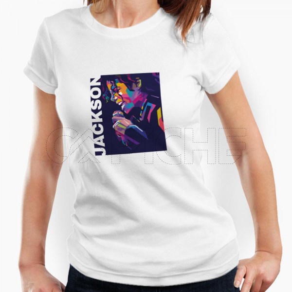 Camiseta Mujer Michael Jackson