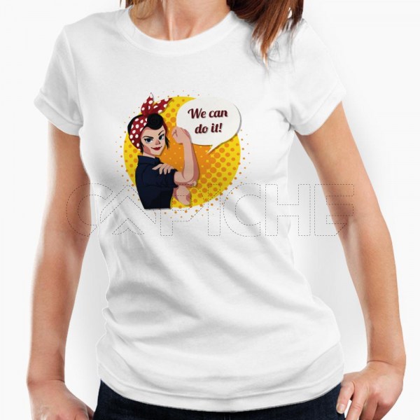 Camiseta Mujer We Can Do It
