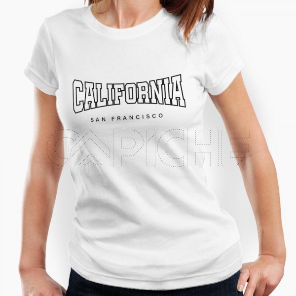 Camiseta Mujer California
