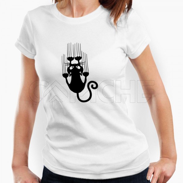 Camiseta Mujer Miau