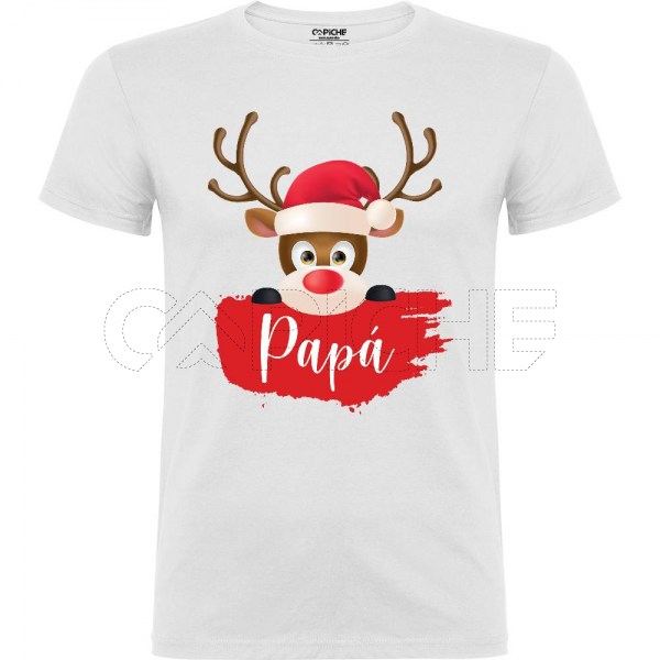 Sudadera sin Capucha Reno Personalizable