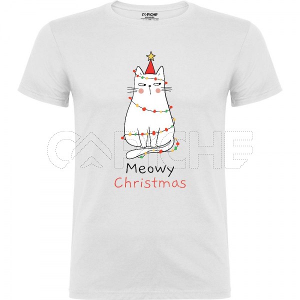 Sudadera sin Capucha Niño/a Meowy Christmas