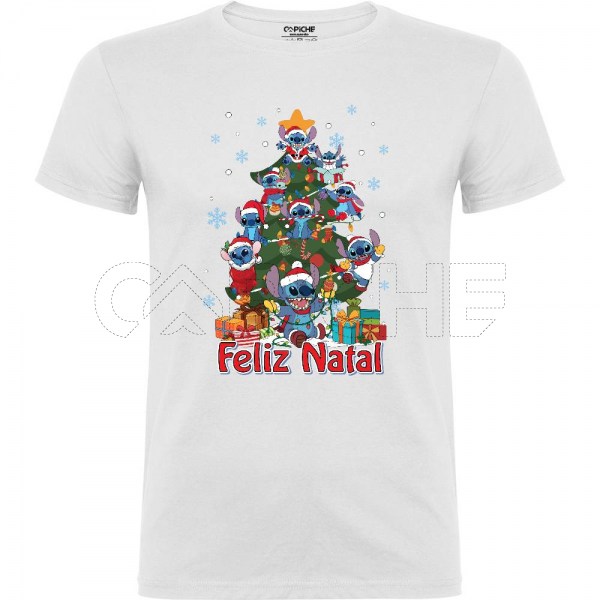 Sudadera árvore Stitch Navidad Personalizavel