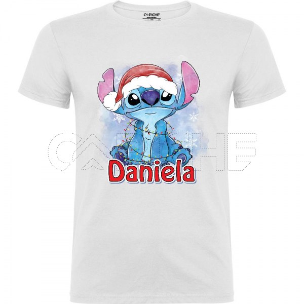 Sudadera Stitch Navidad Personalizavel