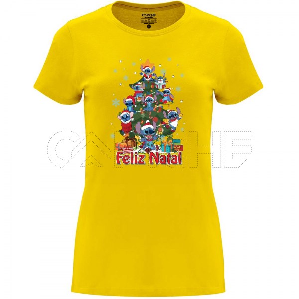 Sudadera árvore Stitch Navidad Personalizavel