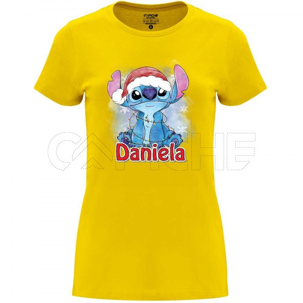 Sudadera Stitch Navidad Personalizavel