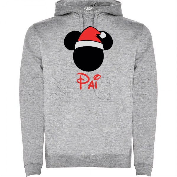 Sudadera sin Capucha Minie Micky Personalizable