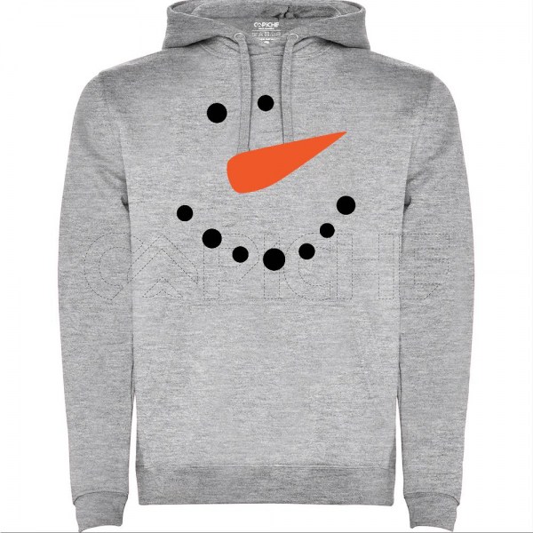 Sudadera sin Capucha Niño/a Muñeco de Nieve