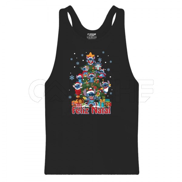 Sudadera árvore Stitch Navidad Personalizavel