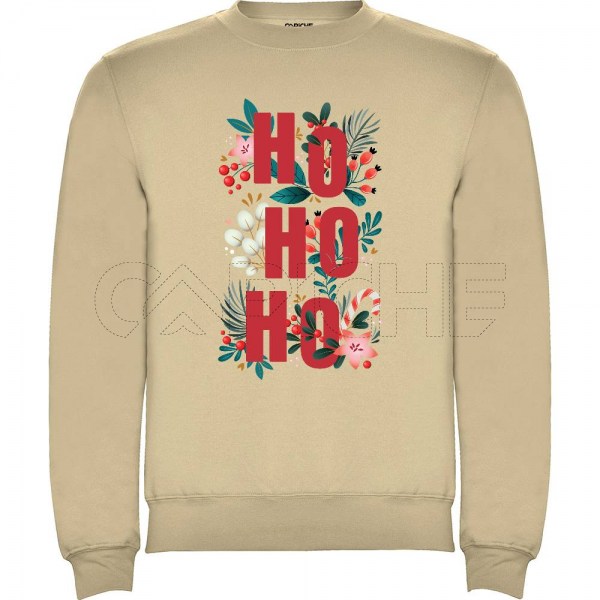 Sudadera sin Capucha Hohoho! Navidad