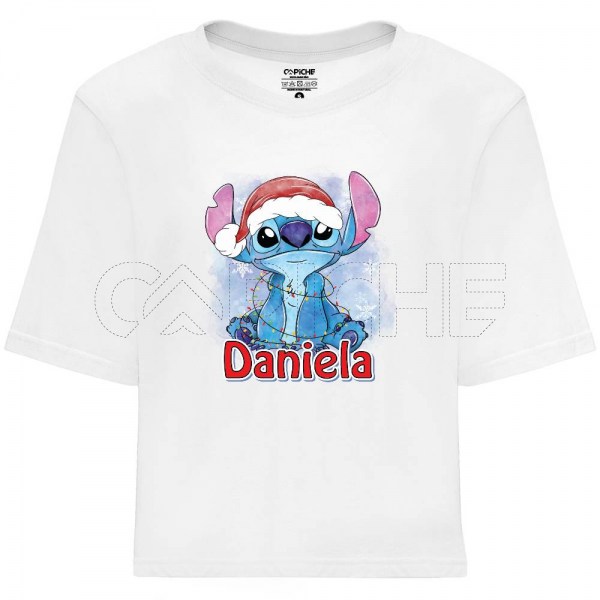 Sudadera Stitch Navidad Personalizavel