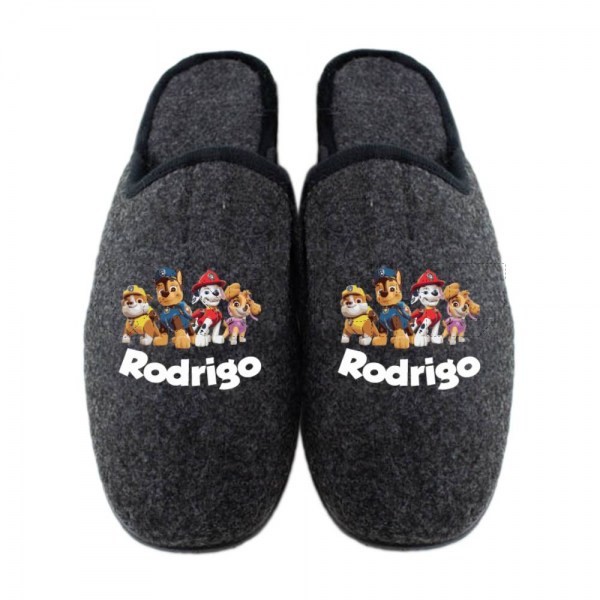 Pantufla Personalizada Patrulha Pata