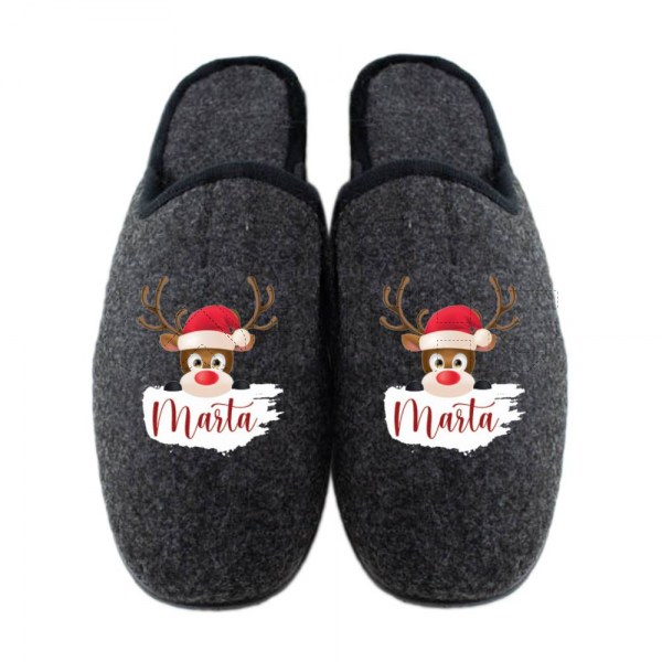 Pantufla Personalizada Rena